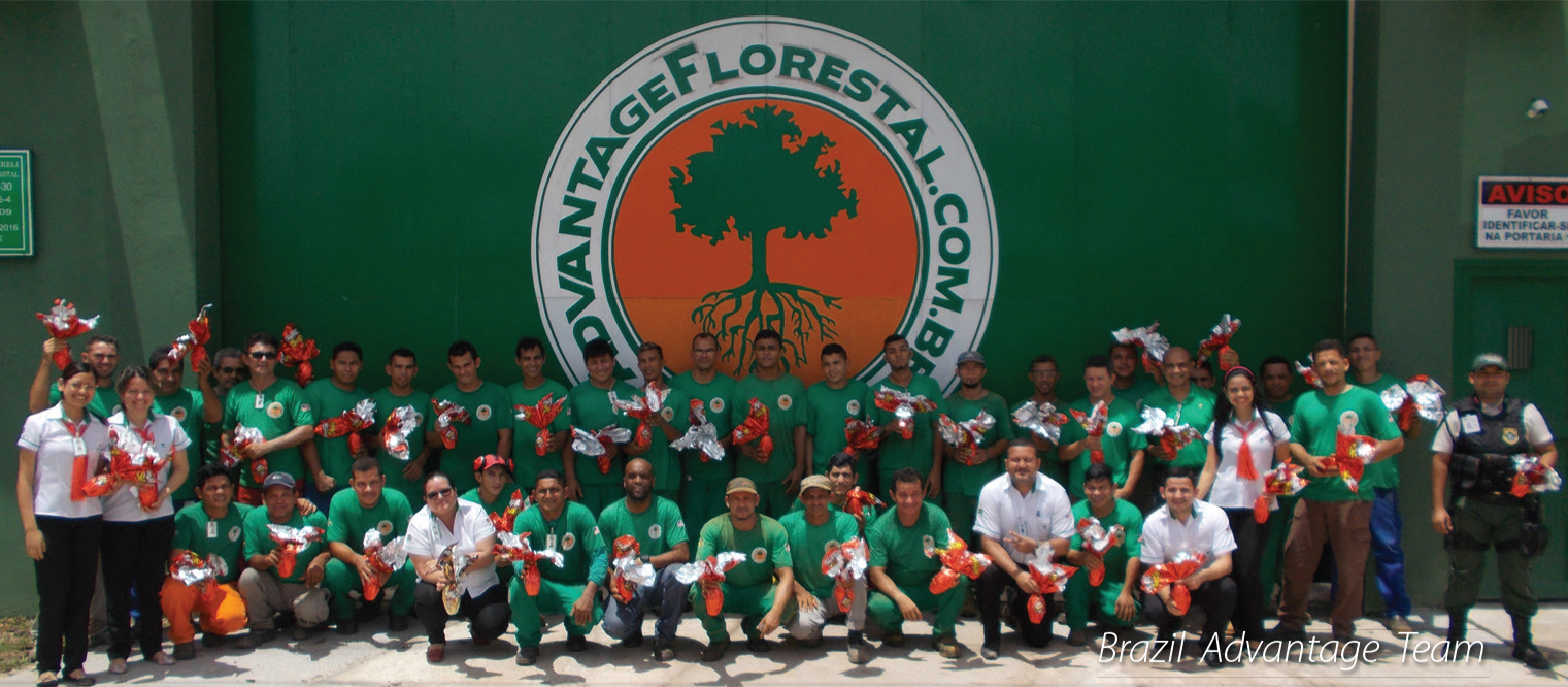 The team at the Brazil FSC Certifed Mill